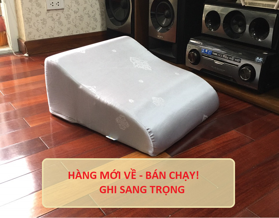 GỐI CHỐNG GIÃN TĨNH MẠCH YOROKOBI - KÍCH THƯỚC 55x48x25CM, HÀNG THƯƠNG HIỆU