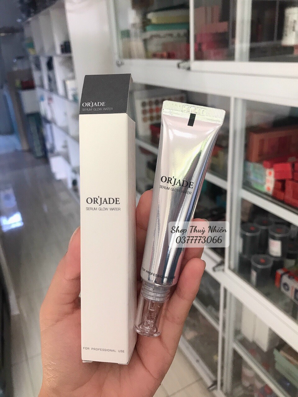 Tuýp Orjade Serum Glow Water (Serum pha nền căng bóng da)