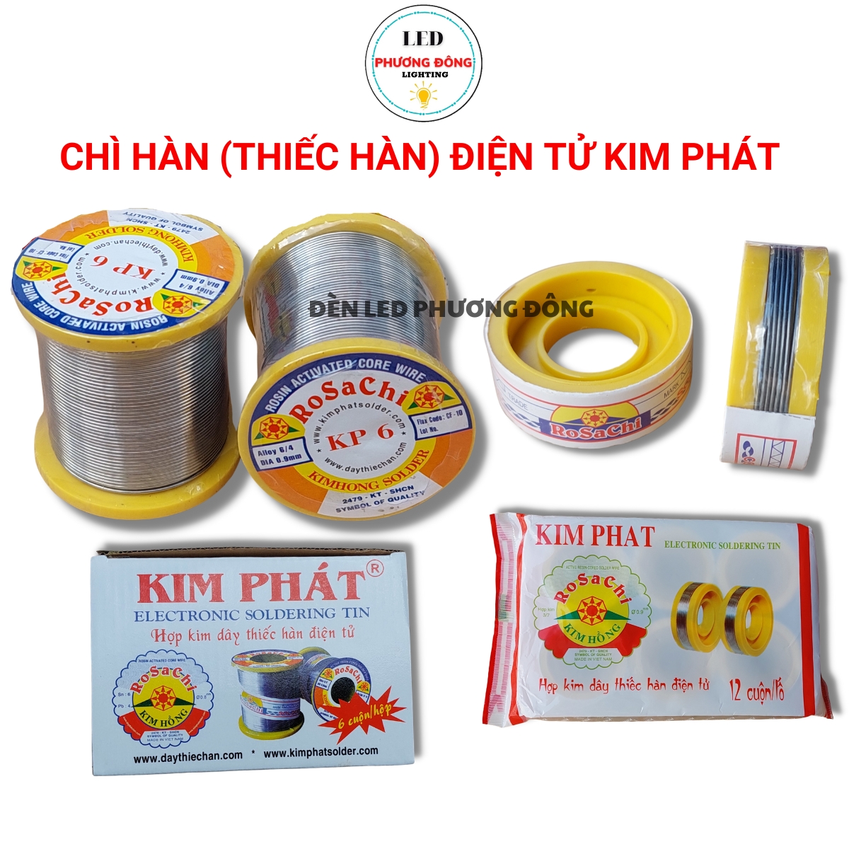 Chì hàn điện tử Kim Phát