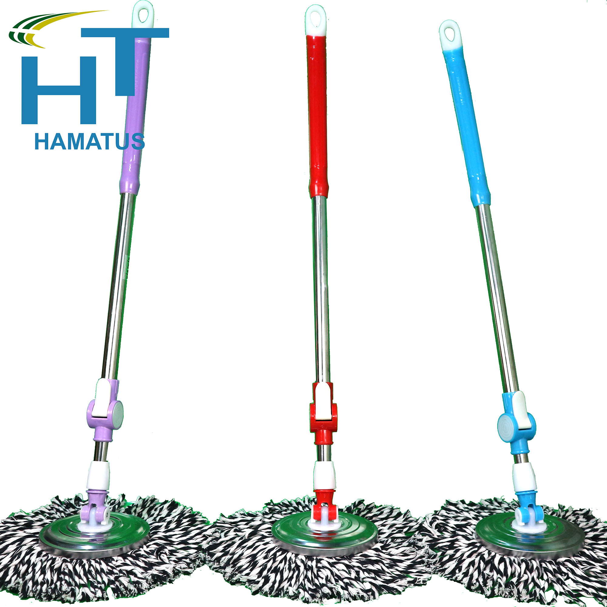 [HCM]Cây lau 360 độ mâm inox bông lau 100% cotton siêu thấm hút dễ dàng lau sạch mọi vết bẩn độ bền cao