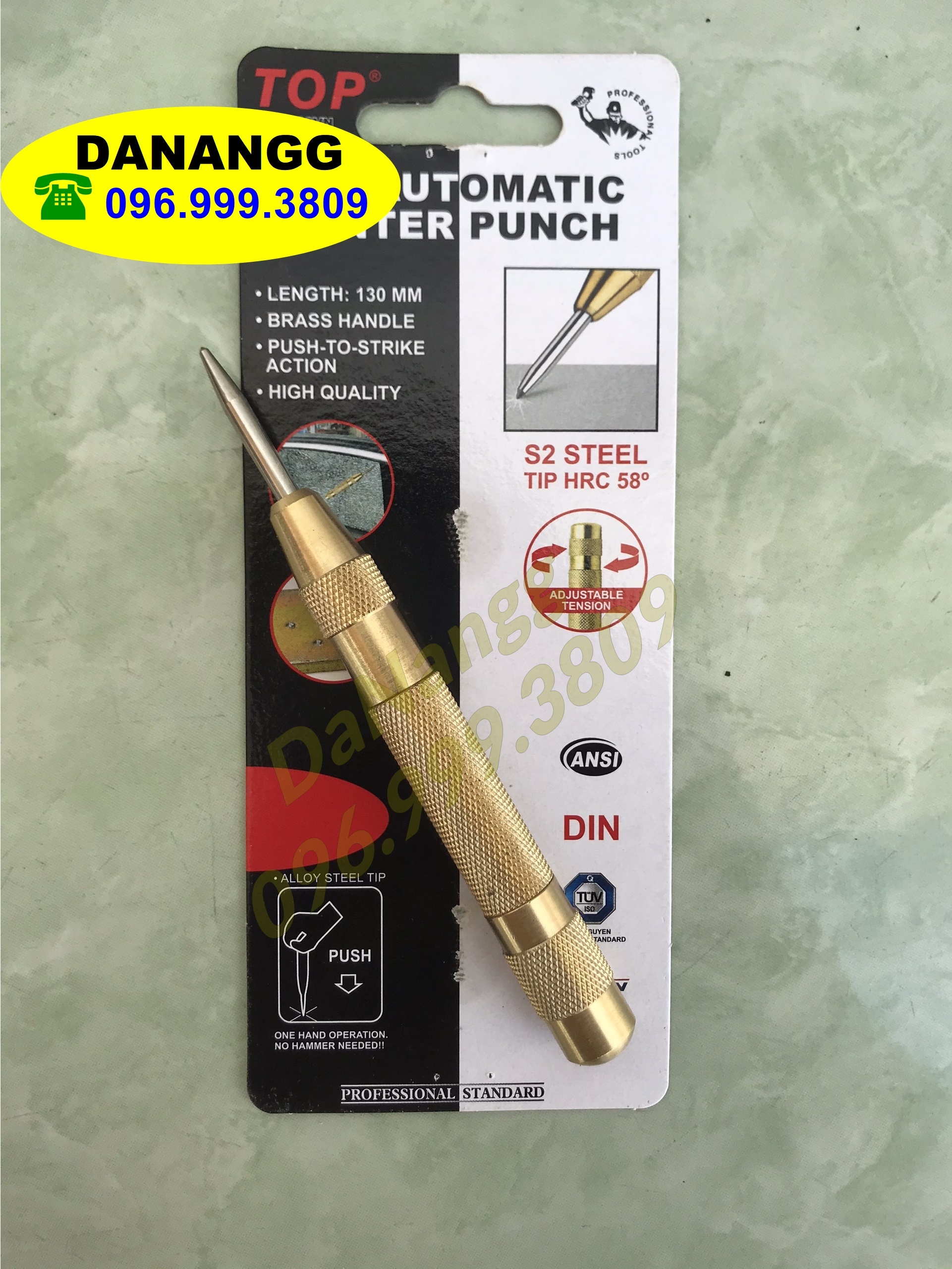 Đục lấy dấu tự động (Bung tu) đầu hợp kim