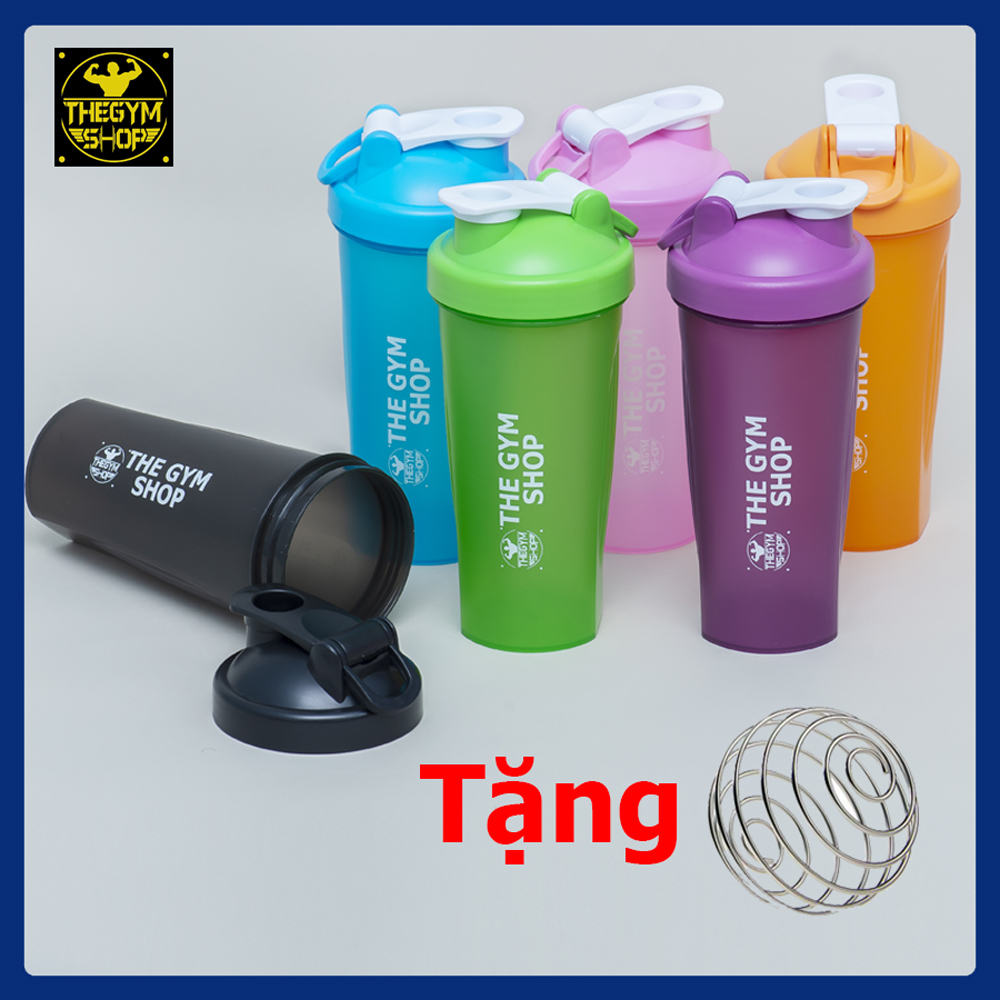 Bình nước, shaker thể thao, tập gym 600ml