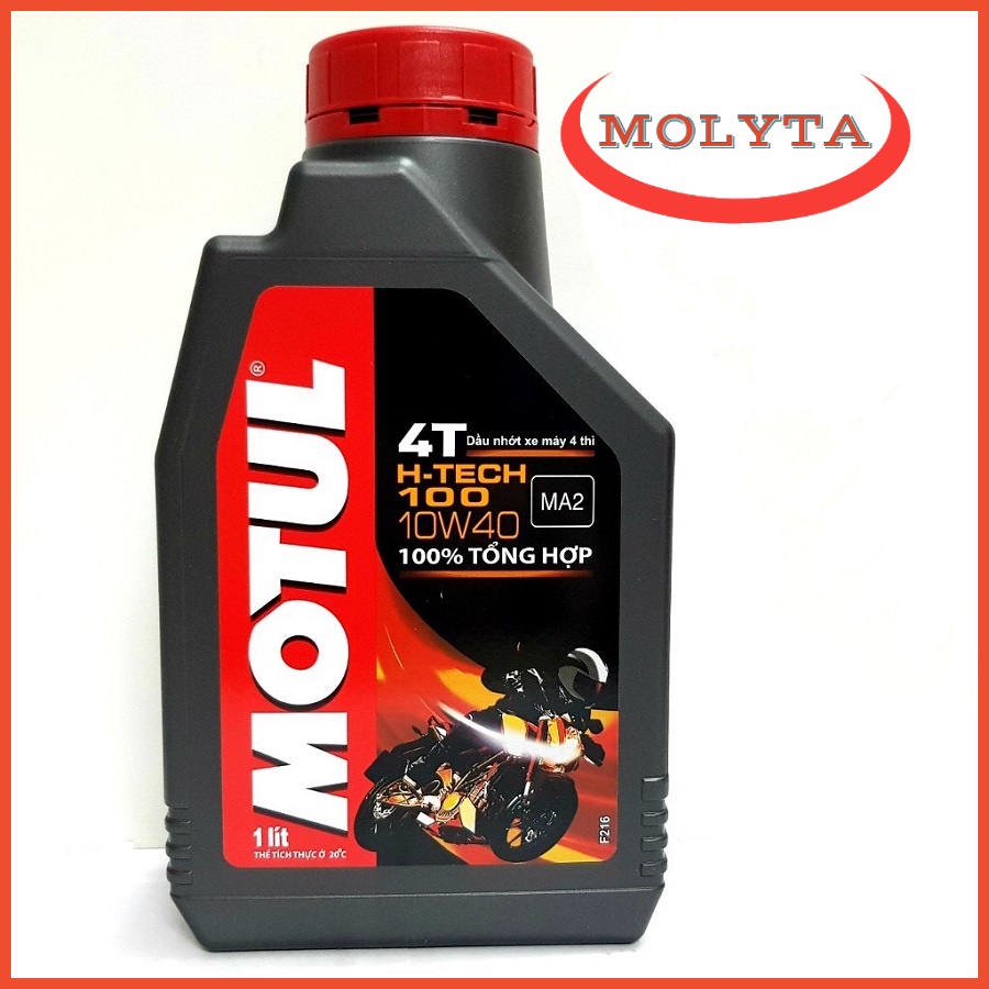 Nhớt motul h-tech 100 4t 10w40