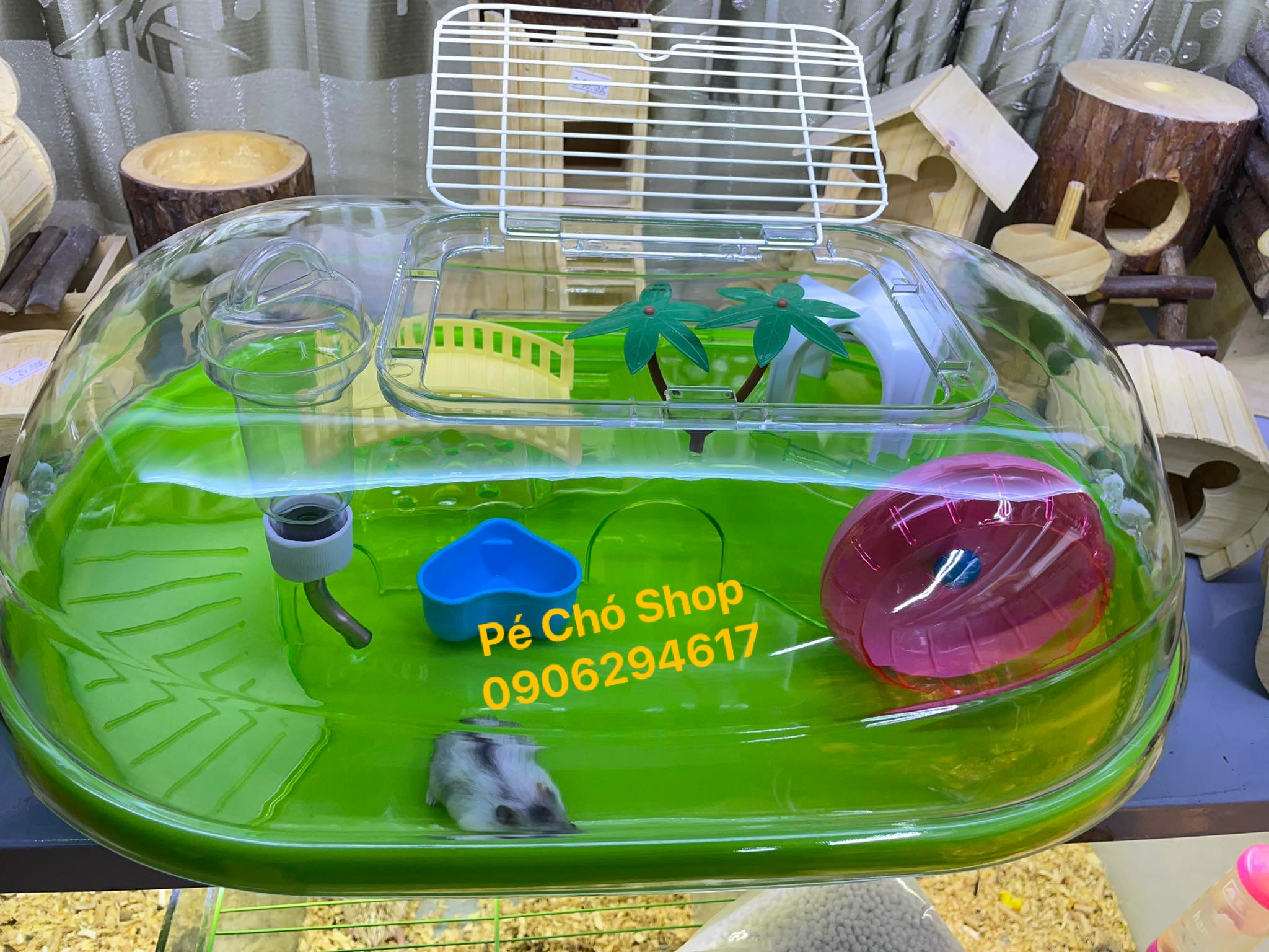 Lồng Mika bãi biển Hawai cho hamster chính hãng