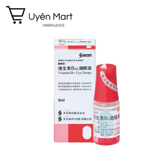 Nhỏ mắt cận thị Santen Sancoba Nhật Bản, sản phẩm tốt, chất lượng cao, cam kết như hình, độ bền cao