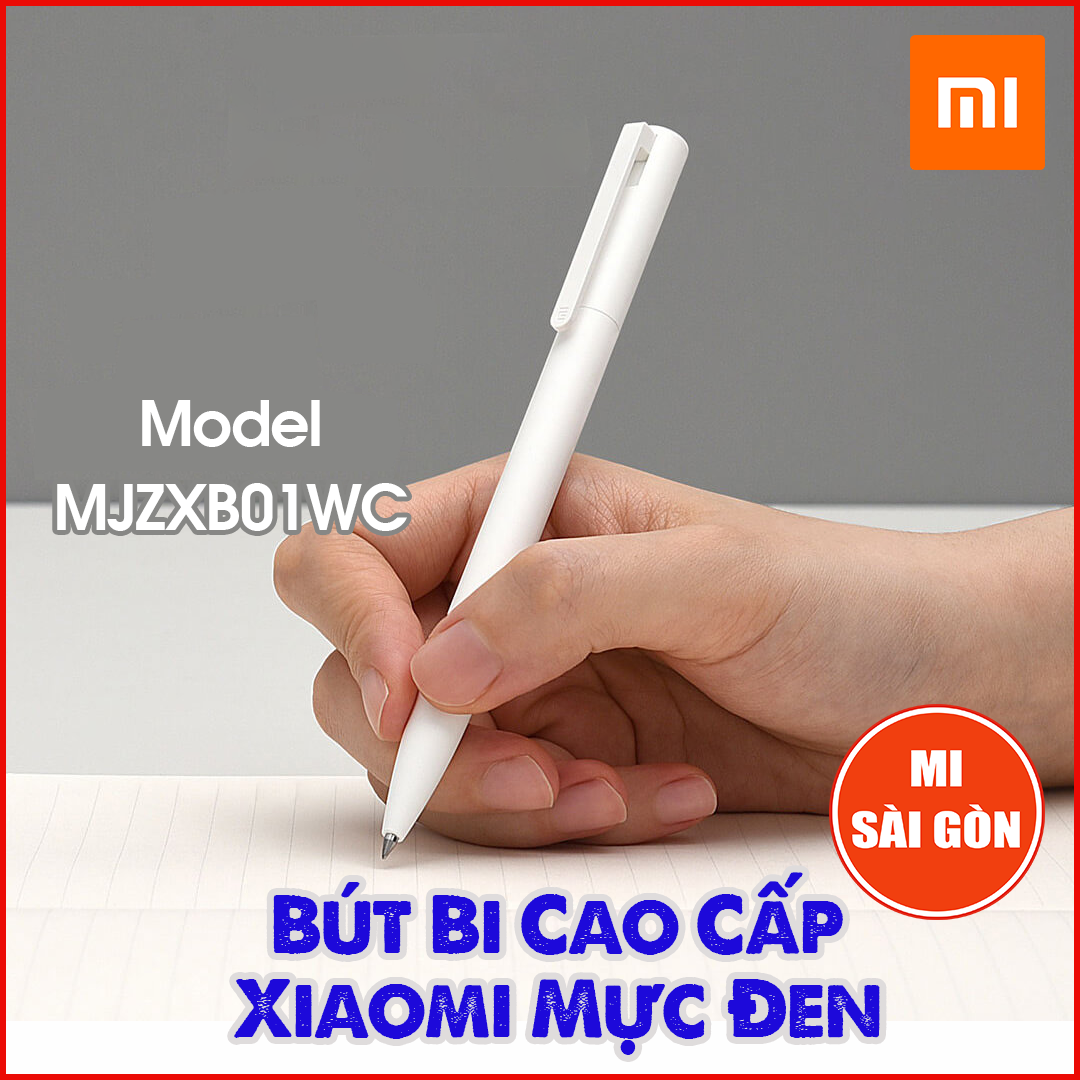 [Hỏa Tốc HCM] Bút Bi TRẮNG Cao Cấp Xiaomi Mực Đen