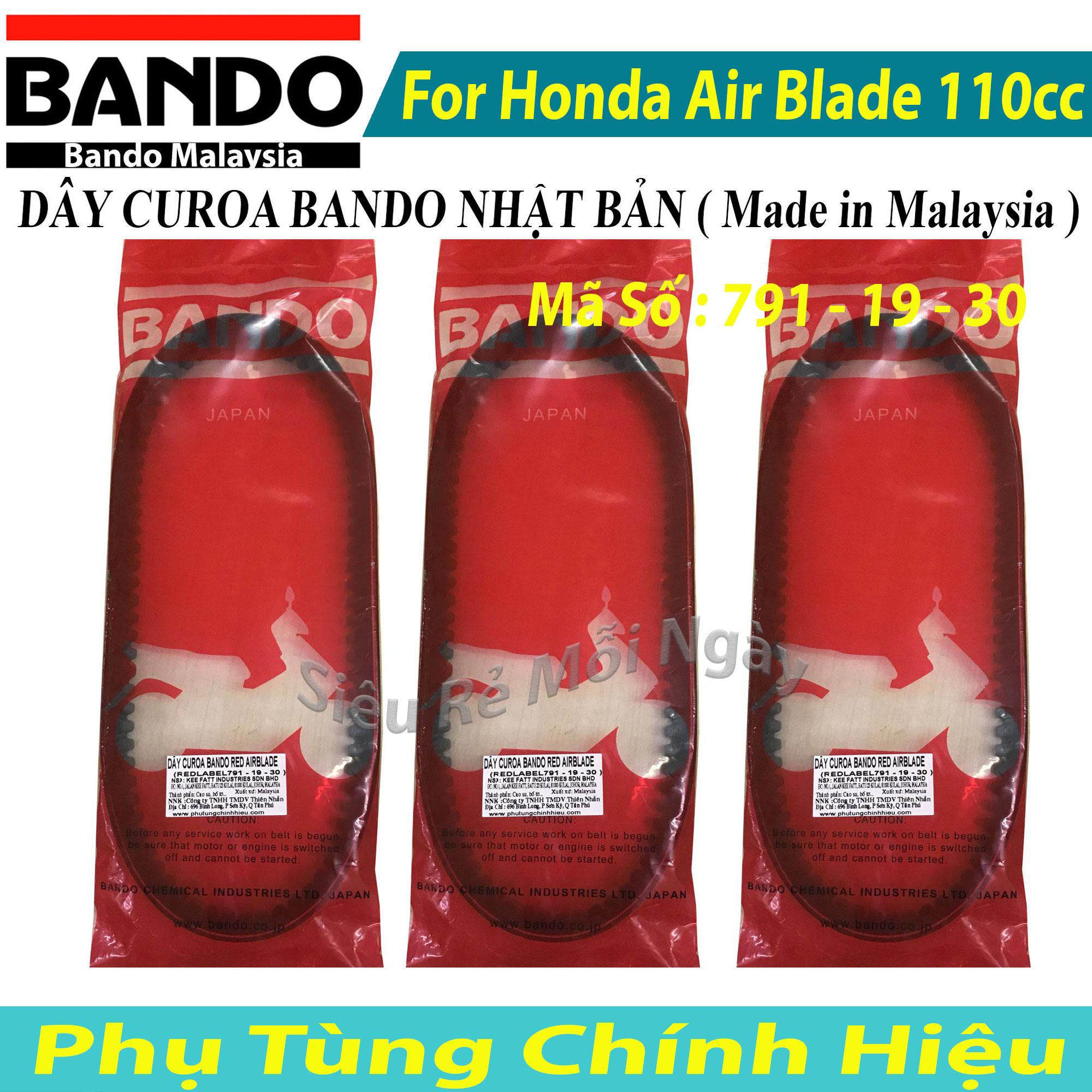 [HCM]Dây Curoa Bando Honda AirBlade 110cc Bando Malaysia
