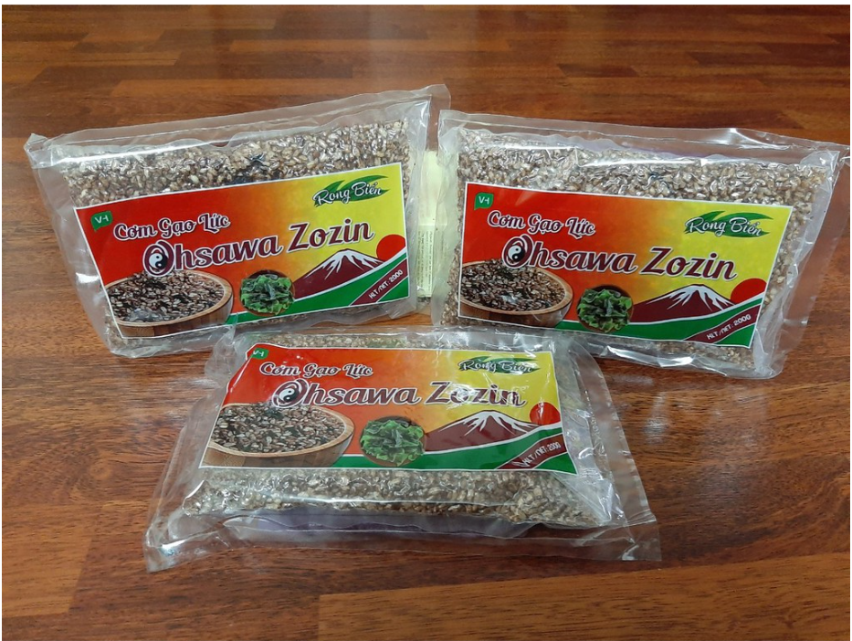 [HCM]Combo 3 Gói Cơm Sấy Gạo Lứt Rong Biển OHSAWA ZOZIN- phương pháp thực dưỡng hàng đầu Nhật Bản- ăn vặt không đường dành cho người tiểu đường và ăn kiêng ( Mỗi Gói 200g)