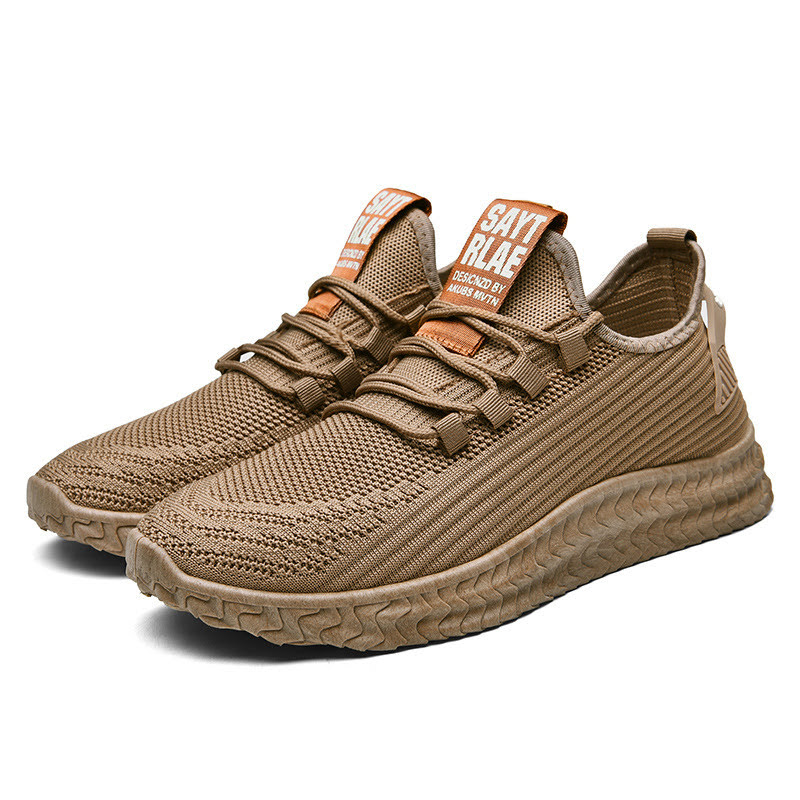 Giày nam sneaker màu nâu phong cách thời trang trẻ trung đi rất mềm êm chân, lên đồ cực đẹp - mã sp: g25