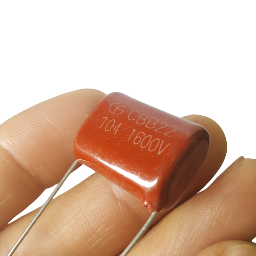 Tụ 104j 1600v 0.1uf cbb màu nâu - 2k4