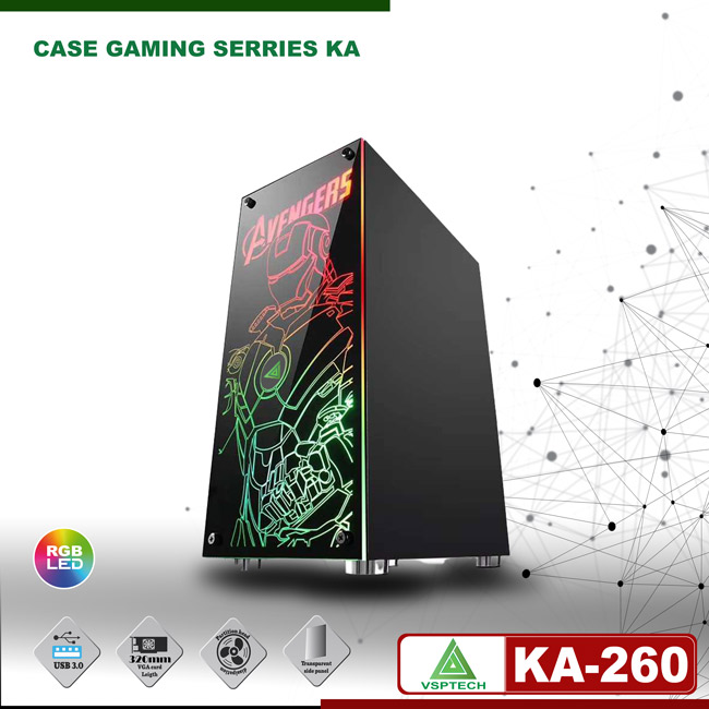 Vỏ case máy tính vsp ka 260