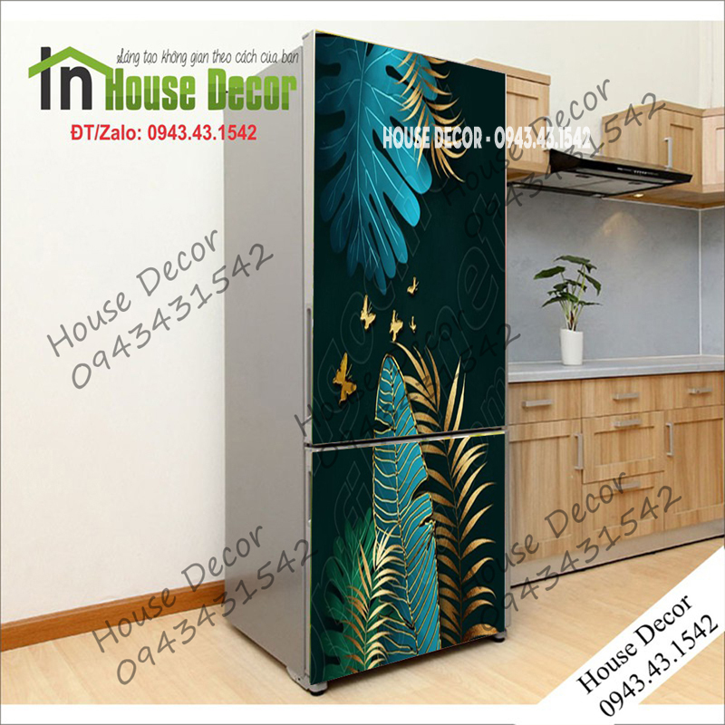 Giấy dán tủ lạnh 3D  Tranh dán tủ lạnh - Decal dán tủ lạnh máy giặt kệ tường tủ quần áo, decal dán, giấy dán, trang trí nội thất, giấy dán nội thất, trang trí nhà cửa