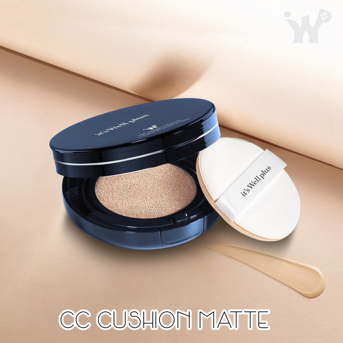 Phấn Nước Cushion Kiềm Dầu, Điều Chỉnh Sắc Tố Và Dưỡng Trắng Da it's Well plus