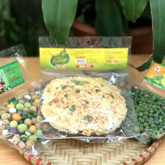 Cơm cháy sagi, chuẩn vị sài gòn