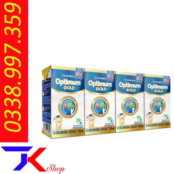 Thùng 48 hộp Sữa bột pha sẵn Optimum Gold 110ml