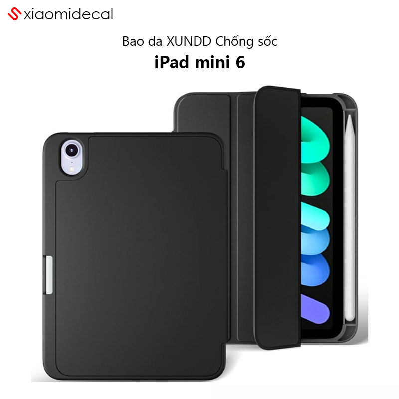 Ốp lưng xundd ipad mini 6 chống trầy, chống sốc, kiểu bao da
