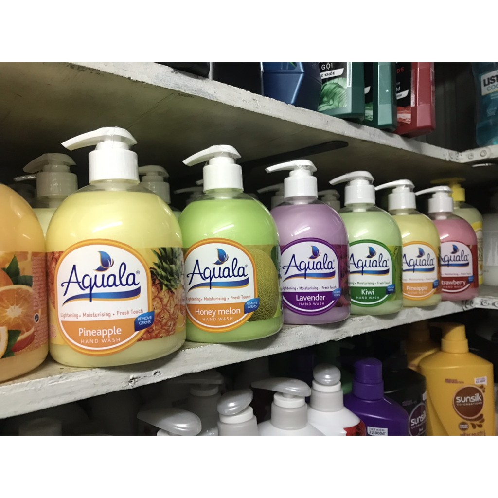 Nước rửa tay aquala 500ml