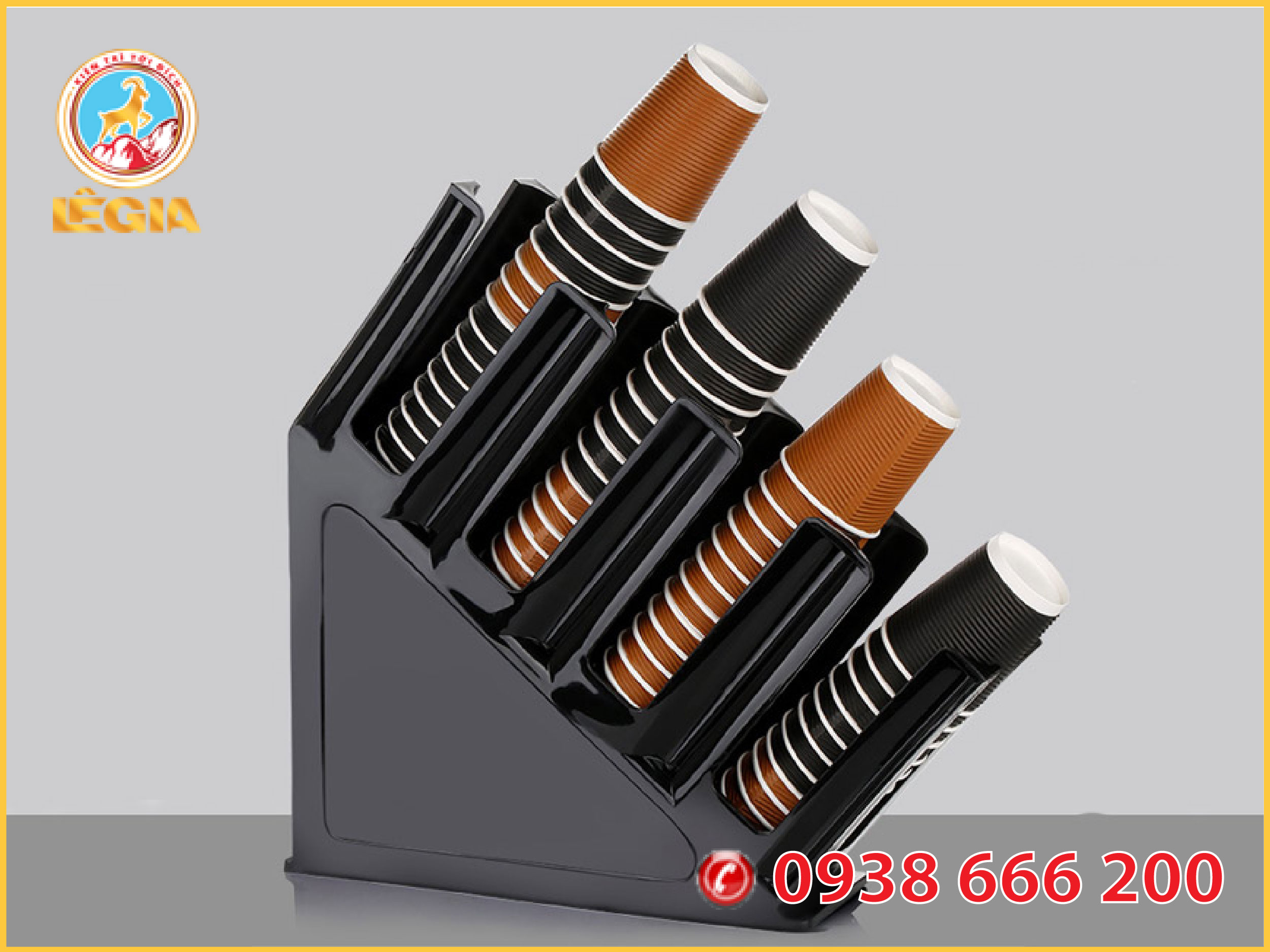 Kệ đựng ly, cốc trà sữa , kệ take away đẹp - cứng cáp