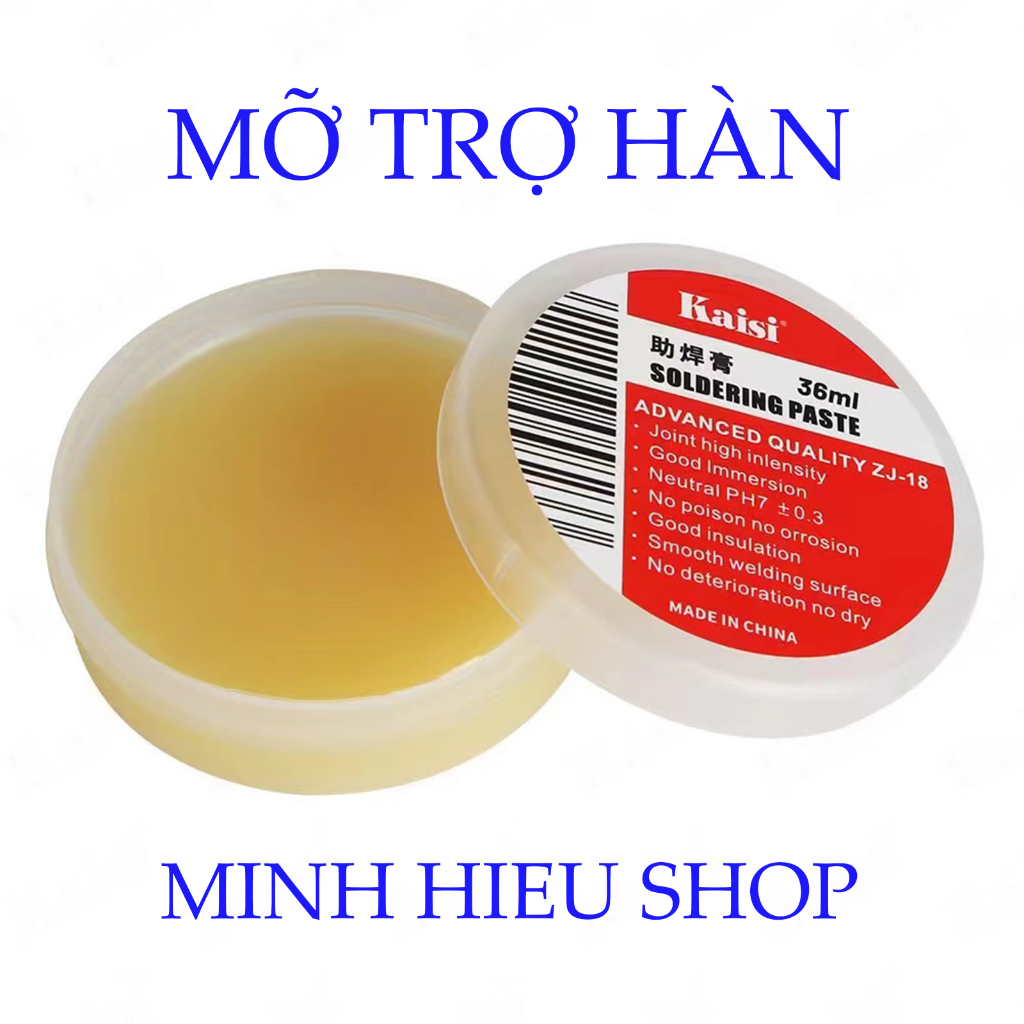 Mỡ hàn thiếc hỗ trợ hàn mạch Kaisi 36 ml_ Hàng loạt tốt
