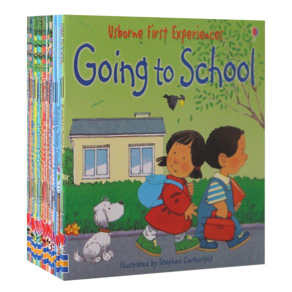 20set/ Usborne First Experiencesthe Kids Usborne Picture Đang mất tiếng Anh của Nông Trại Anh Quốc