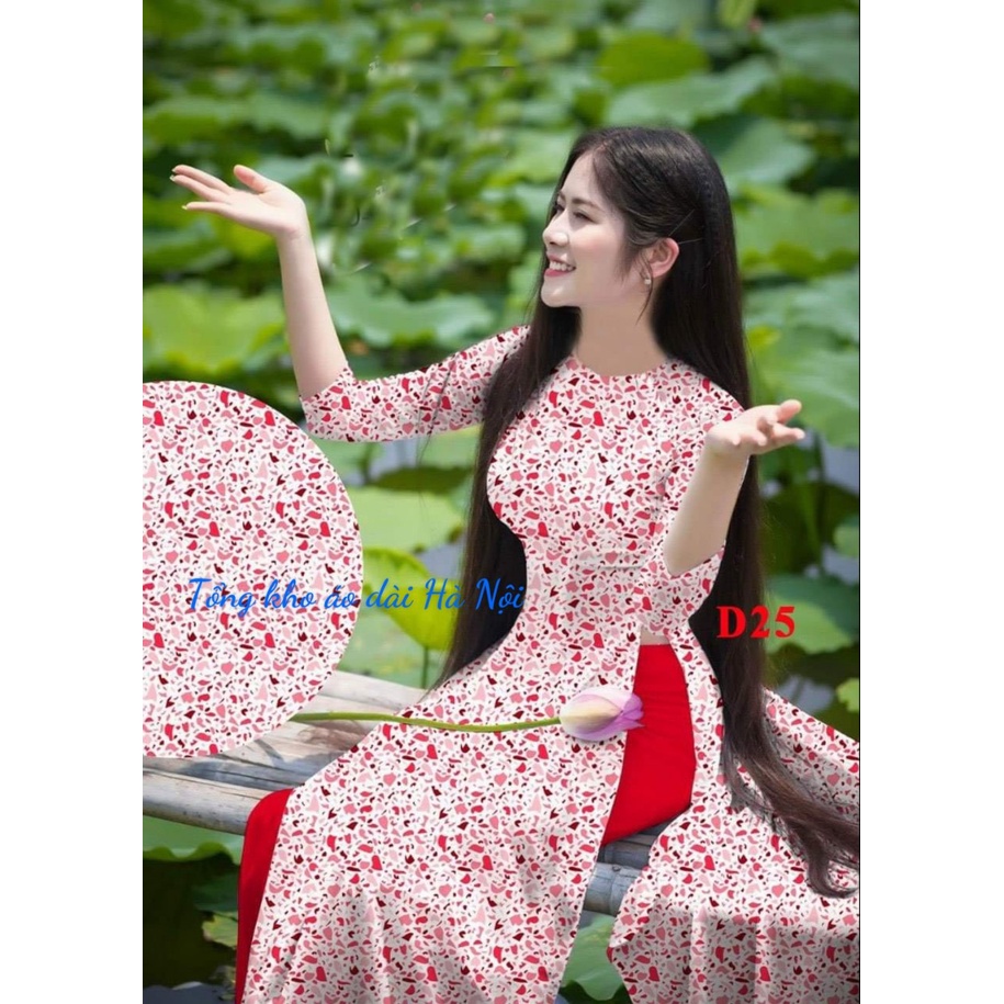 [Giá xưởng} Tập hợp 7 mẫu áo dài đẹp, trẻ trung - Áo Dài Hà Nội