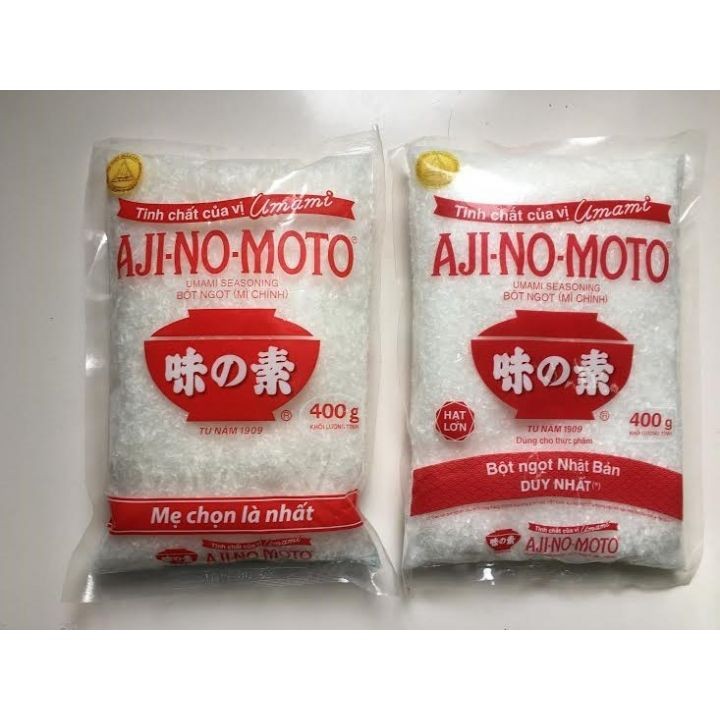 Bột ngọt ajinomoto hạt lớn loại 400g