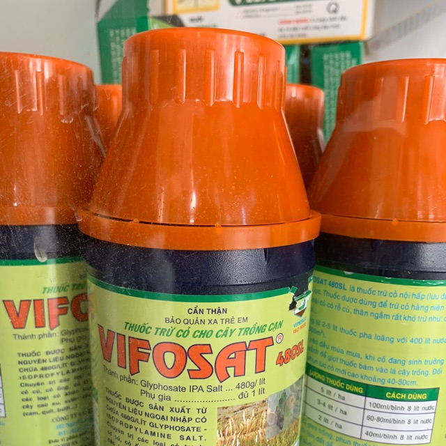 Thuốc trừ cỏ vifosat 480sl 480ml