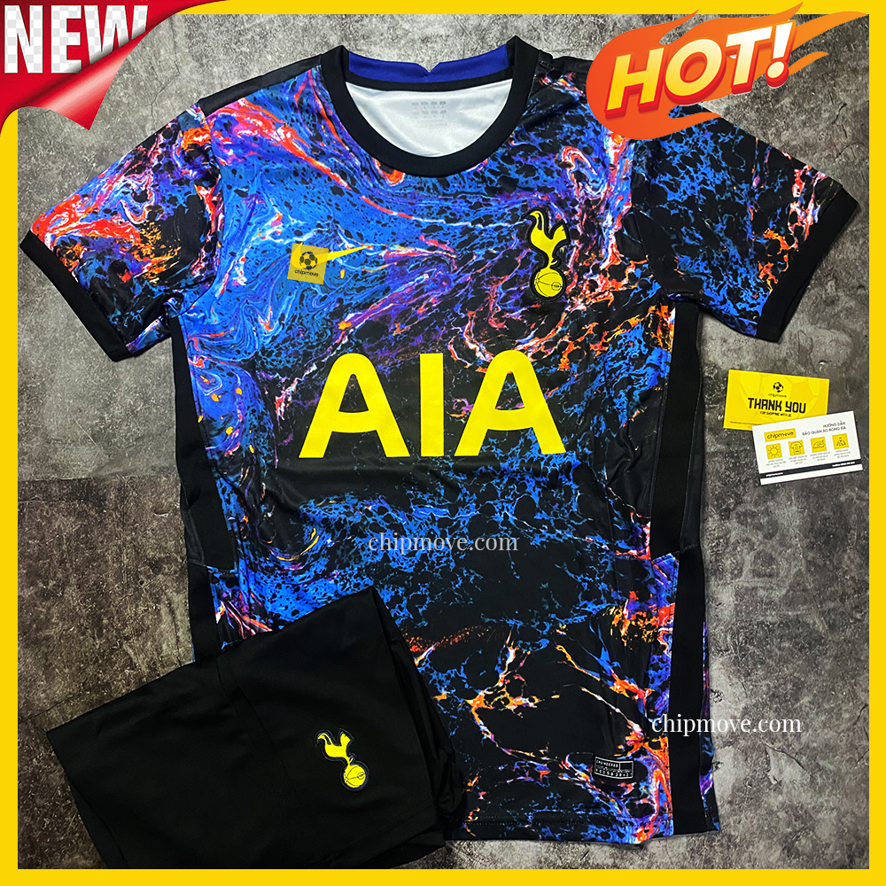 [GIÁ TỐT] Bộ áo bóng đá Tottenham sân khách mùa giải mới 2021-2022 Thái cao cấp