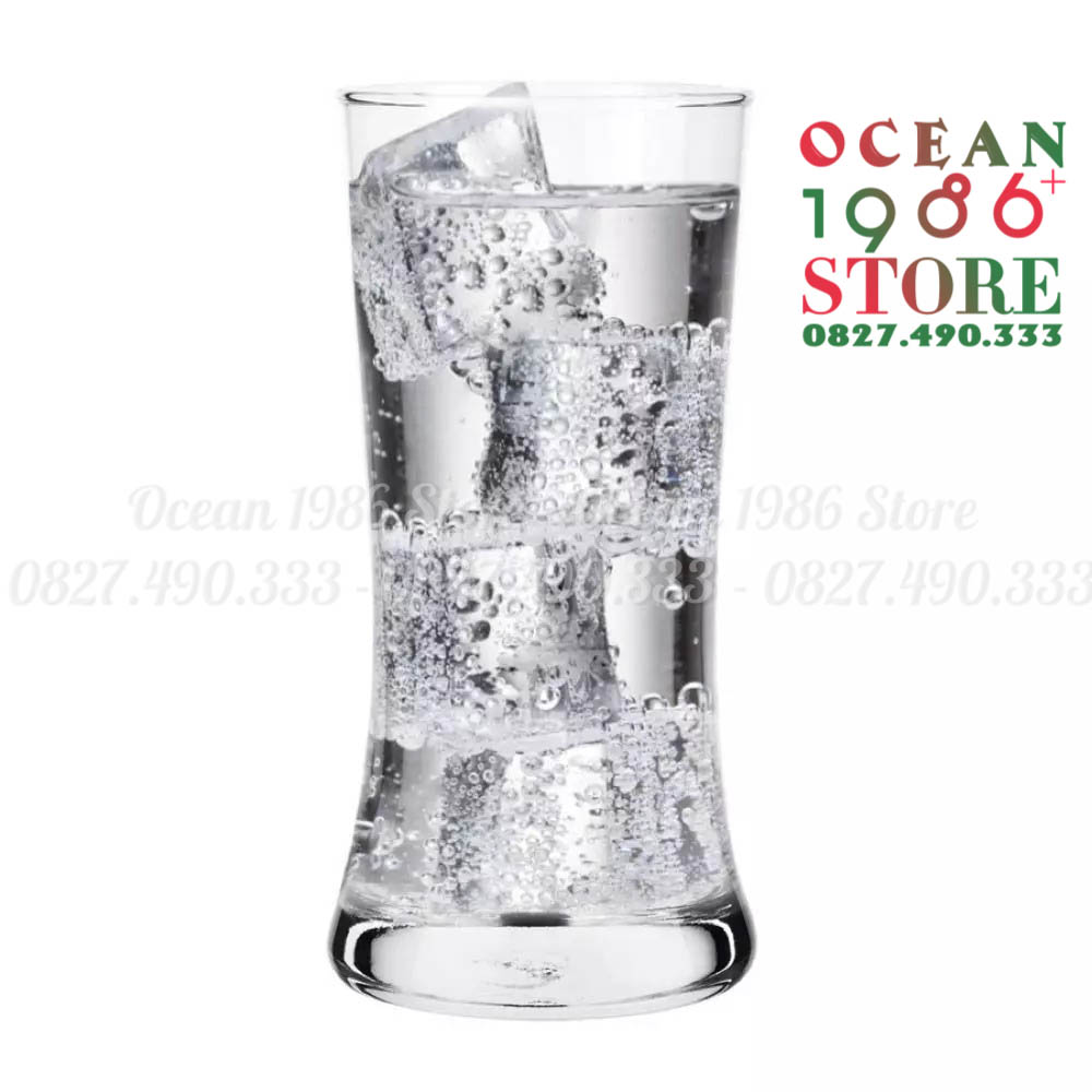Bộ 6 Cốc Thủy Tinh Dáng Cao Tango Long Drink Ocean – B13315 – 425ml