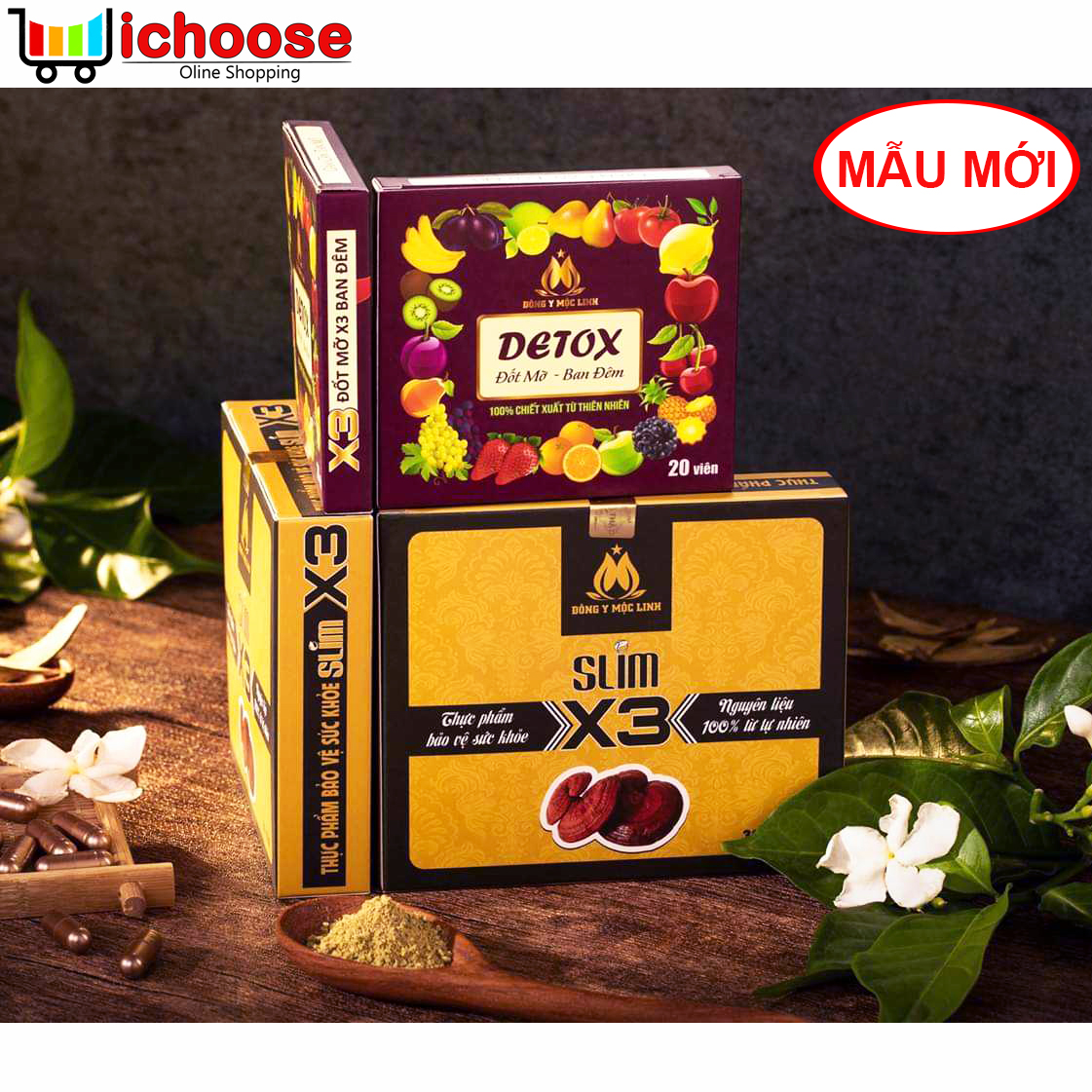 Giảm cân x3 slim giúp giảm cân nhanh an toàn hiệu quả tặng hộp 15 viên tan mỡ ban đêm