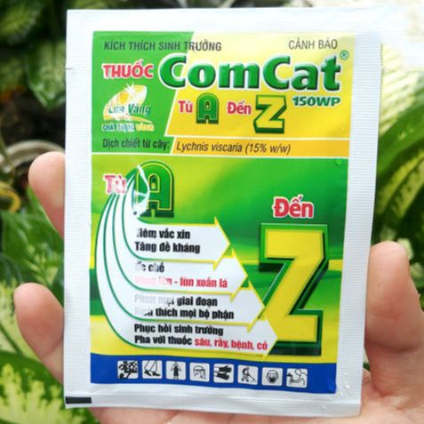 Phân bón lá comcat 150wp gói 7,55g - kích thích sinh trưởng cho cây trồng