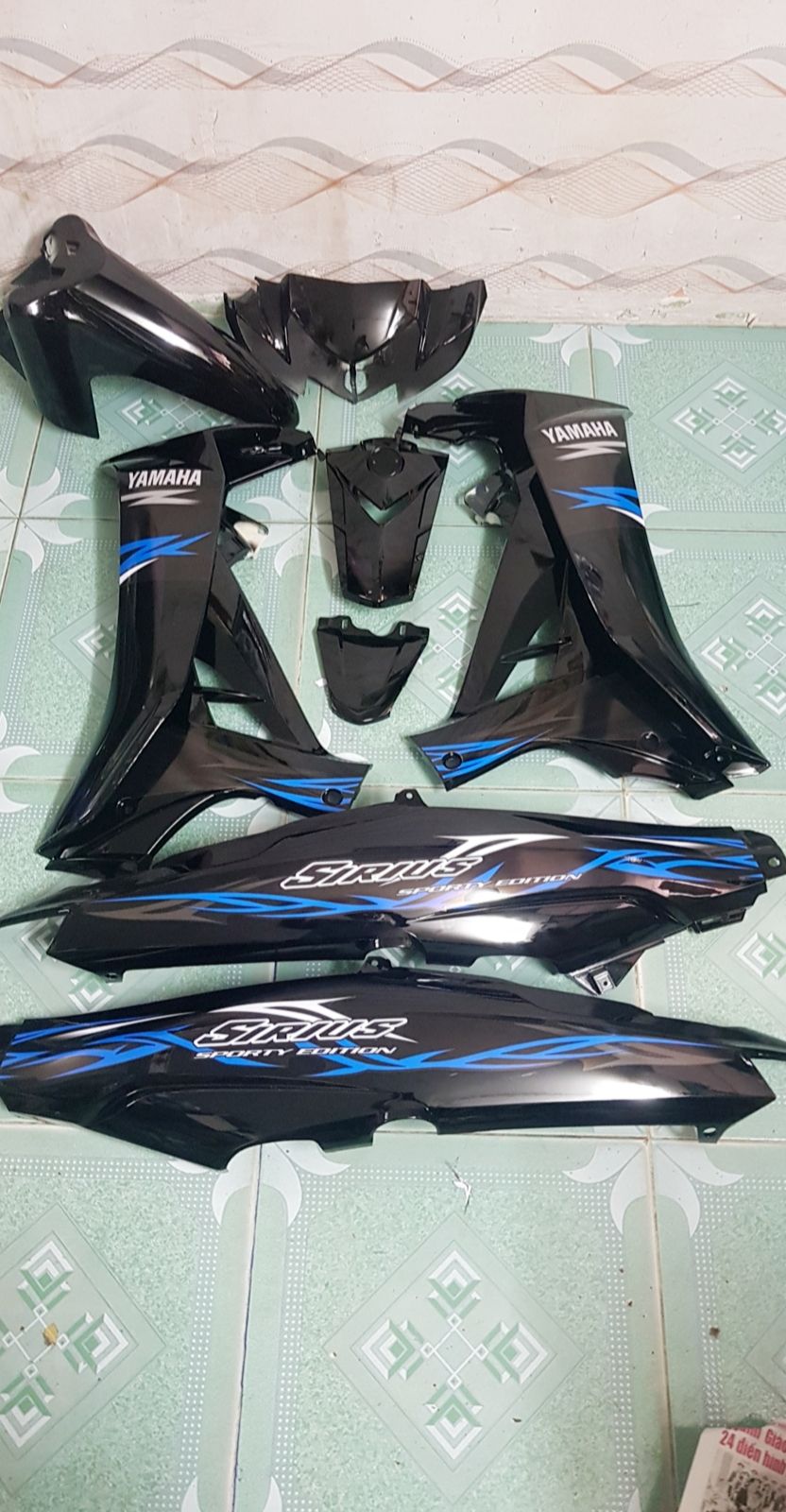 full dàn áo sirius màu đen