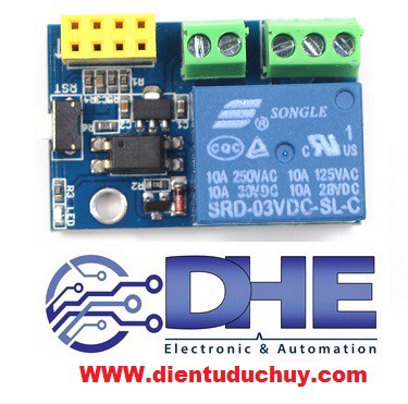 ESP8266 ESP-01/ESP-01S ĐIỀU KHIỂN SMART HOME - 1 KÊNH RELAY 5V