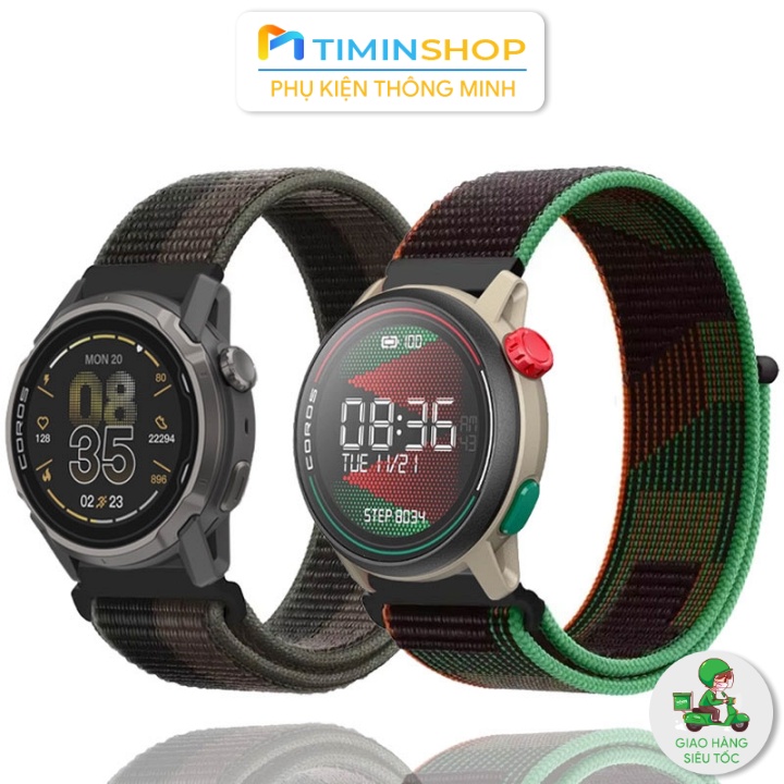 Dây cho Coros Pace 4/ 3/ 2/ Apex 4/ Apex 2/ Apex/ Apex Pro - Nylon (DN)