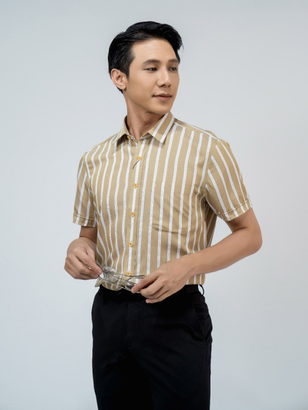 Owen áo sơ mi nam regular fit - ar220416nt