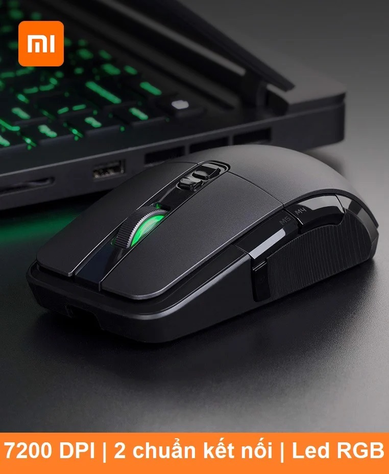 Chuột Xiaomi Gaming 2 chuẩn kết nối không dây và có dây