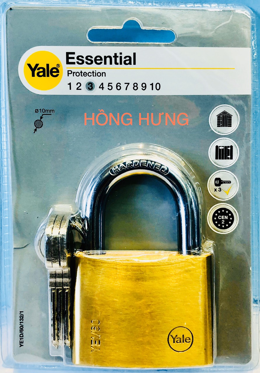 Khóa yale ye1d/60 - 4 chìa điện tử