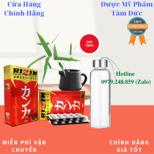 Viên Uống RIZIN (Nhật Bản) – Giúp Bồi Bổ Sức Khỏe & Tăng Cường Sinh Lực