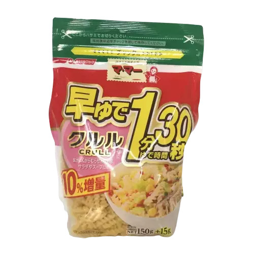 Mì nui xoắn rau củ cho bé ăn dặm 150g
