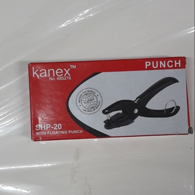 Kìm bấm lỗ giấy Kanex Shp-20, chuyên dùng bấm lỗ để lưu hồ sơ, chứng từ vào file, chất liệu sáng bóng, hạn chế trầy xước và dễ lau chùi