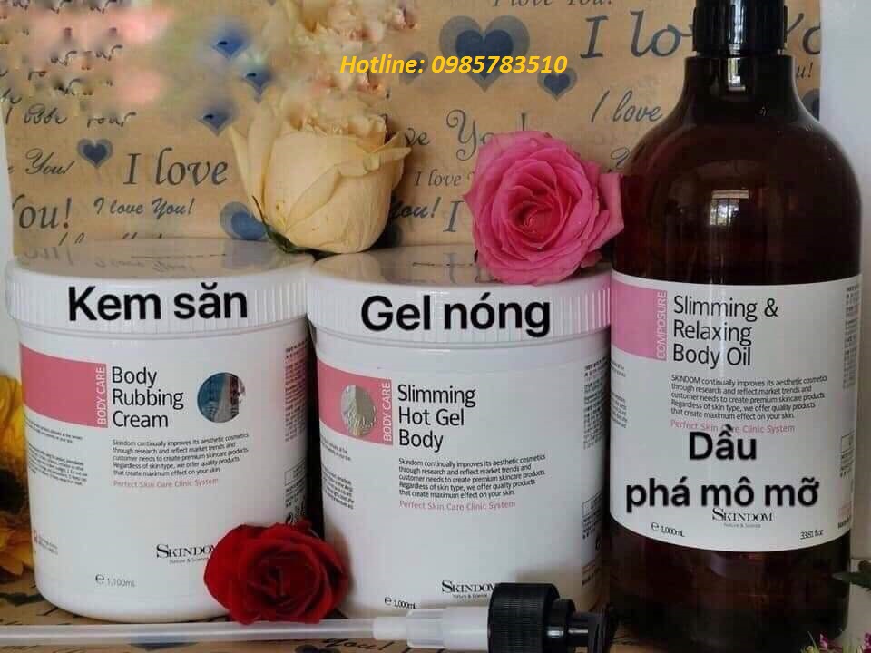 Bộ giảm béo chuẩn hàn skindom