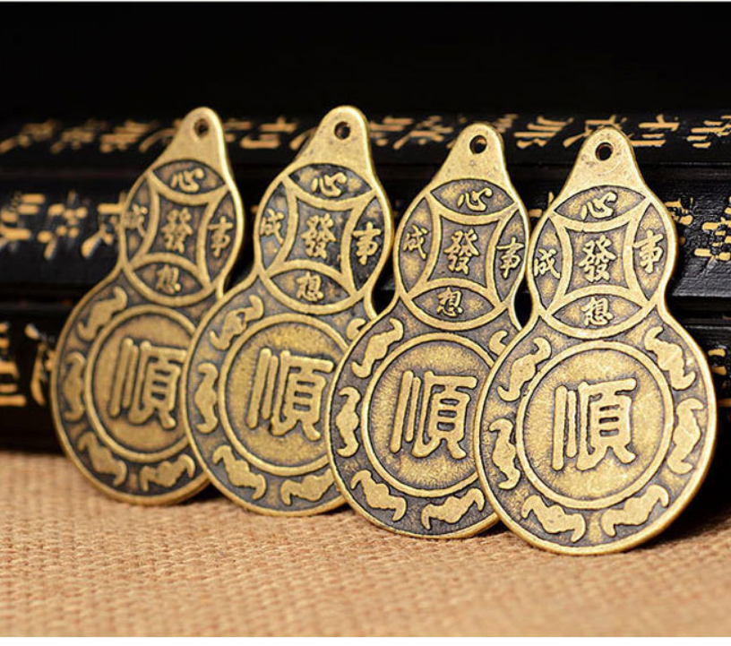 Combo 2 Đồng Xu Bát Quái Hồ Lô