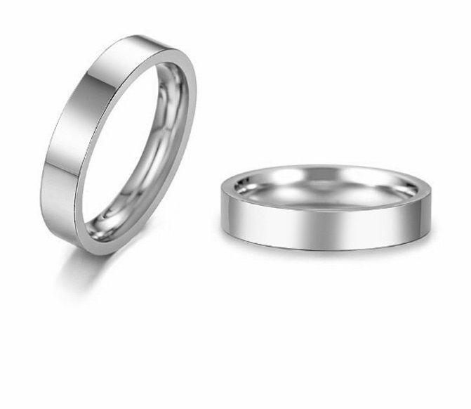 [HCM]Nhẫn titan inox trơn hoàn toàn NC131 giá 1 chiếc (g)