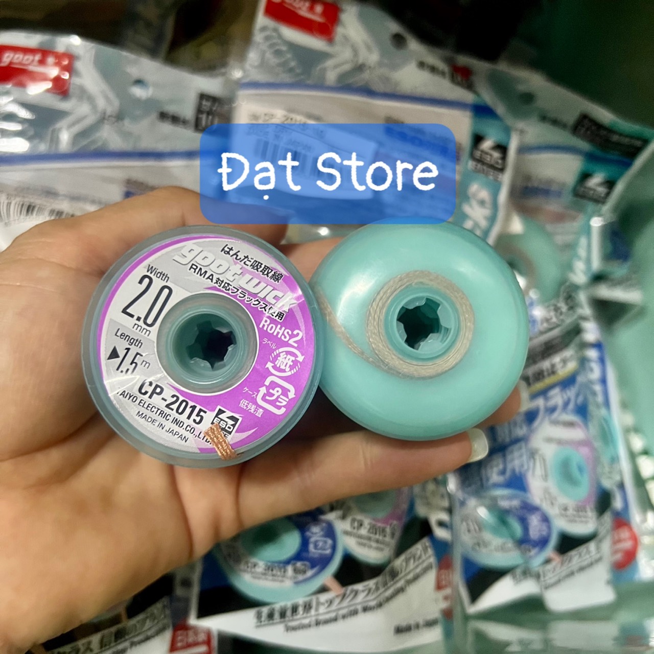 Dây hút thiếc nhật gootwick cp-2015 , dây hút chì