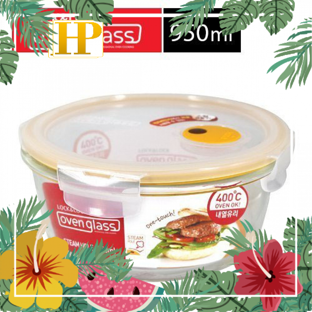 Hộp thủy tinh lock&lock 950ml nắp hút chân không - llg861t