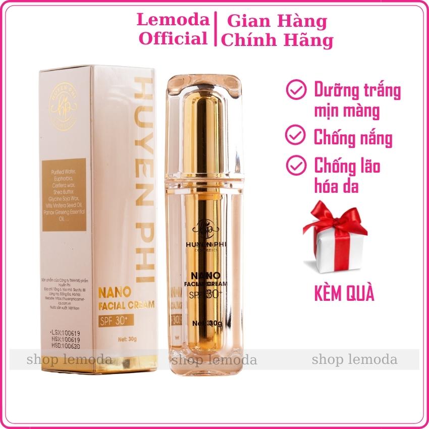 Kem face nano Huyền Phi dưỡng trắng da căng bóng makeup và chống nắng