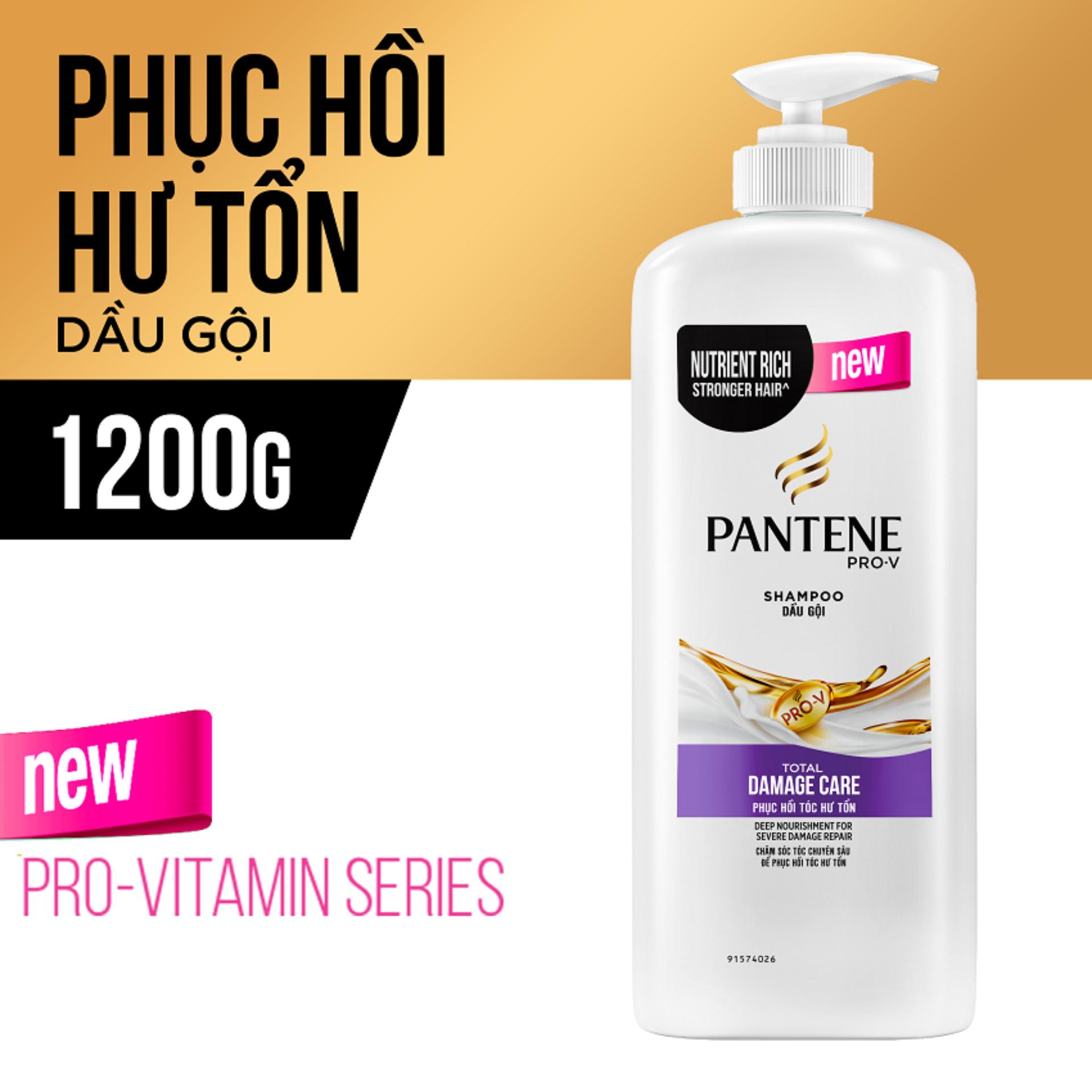 Dầu gội pantene phục hồi hư tổn 1200g