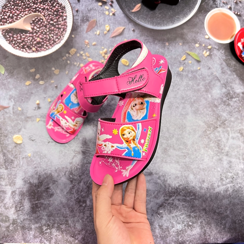 Sandal công chúa elsa cho bé gái từ 4 đến 15 tuổi