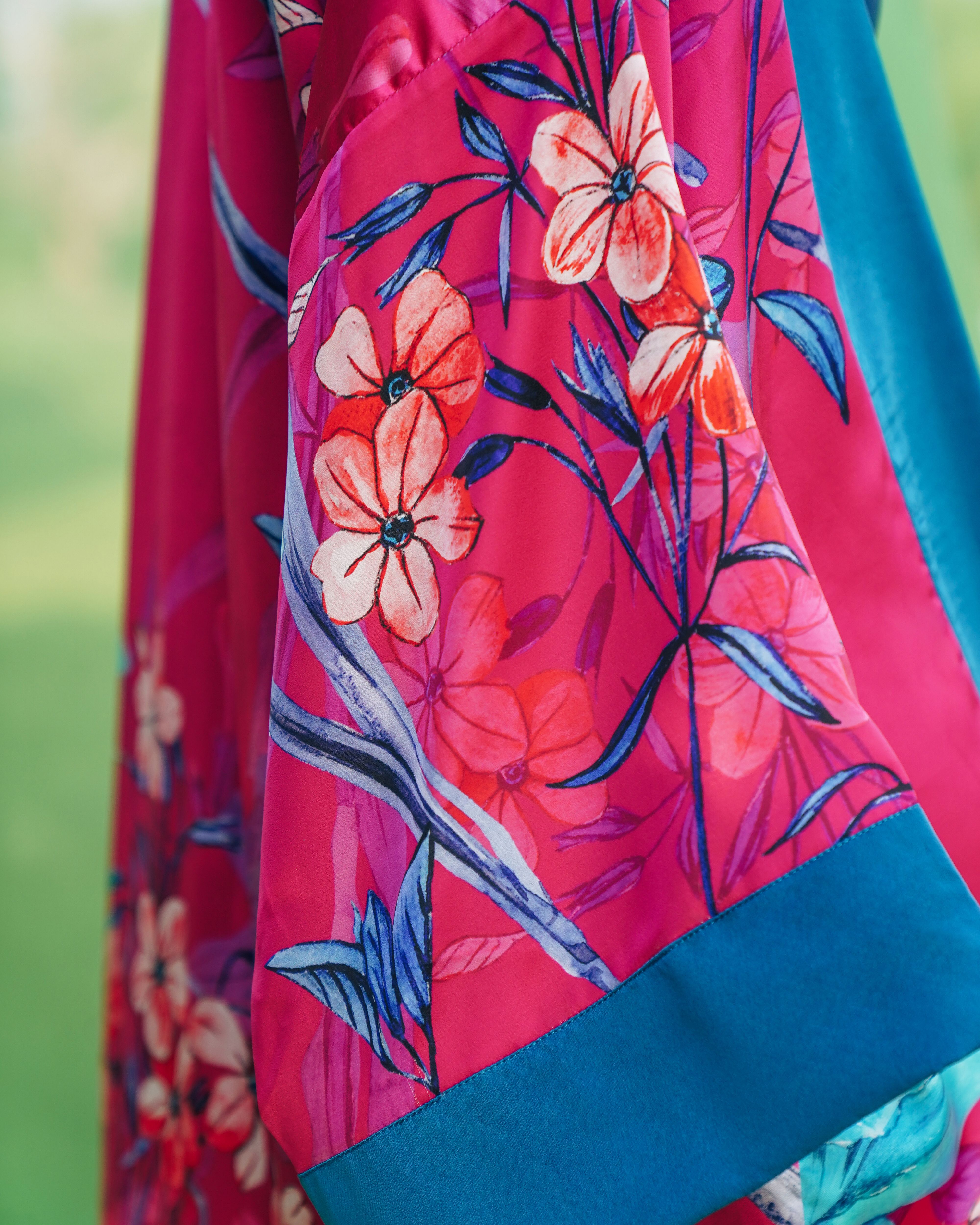 Xéo xọ - áo lụa doris kimono