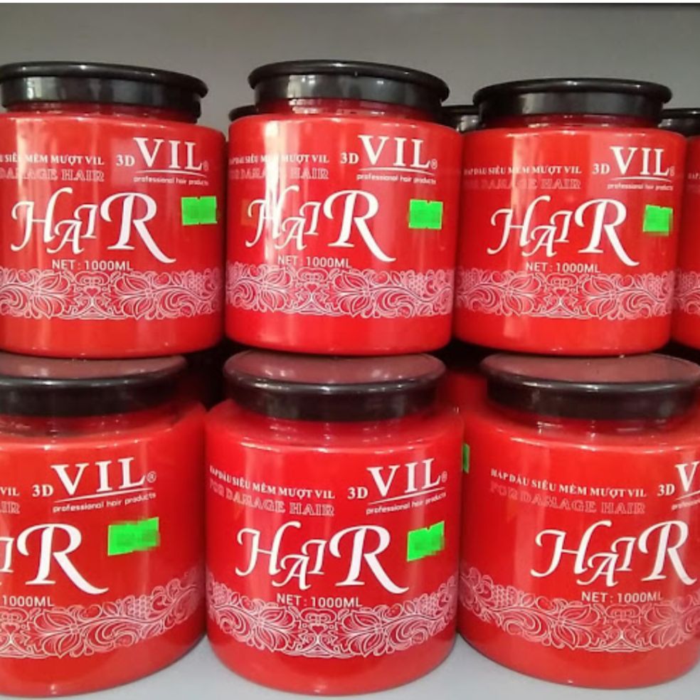[HCM]Hấp dầu siêu mềm mượt VIL 1000ml+ tặng nón ủ tóc